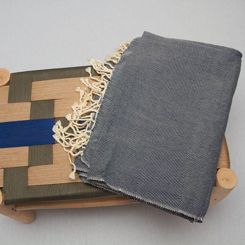 Marokkansk sengetæppe/plaid 165x260 cm. - Billede 2