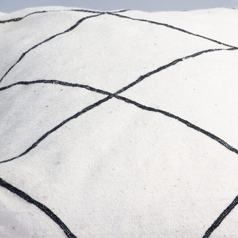 Marokkansk puf i Kelim - Beni Ouarain - Billede 2