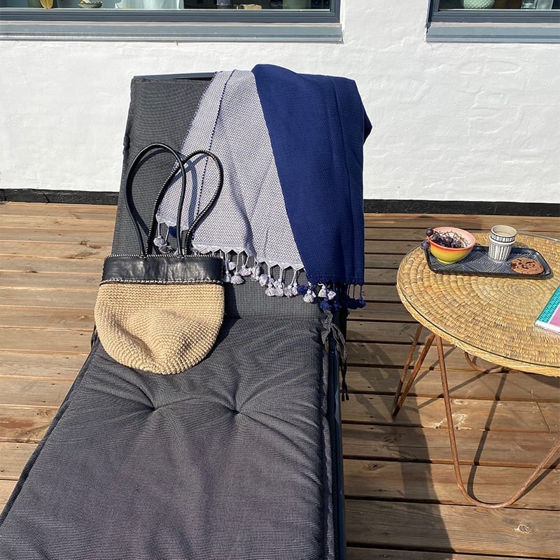 Marokkansk luksus hammam håndklæde/plaid - Billede 7