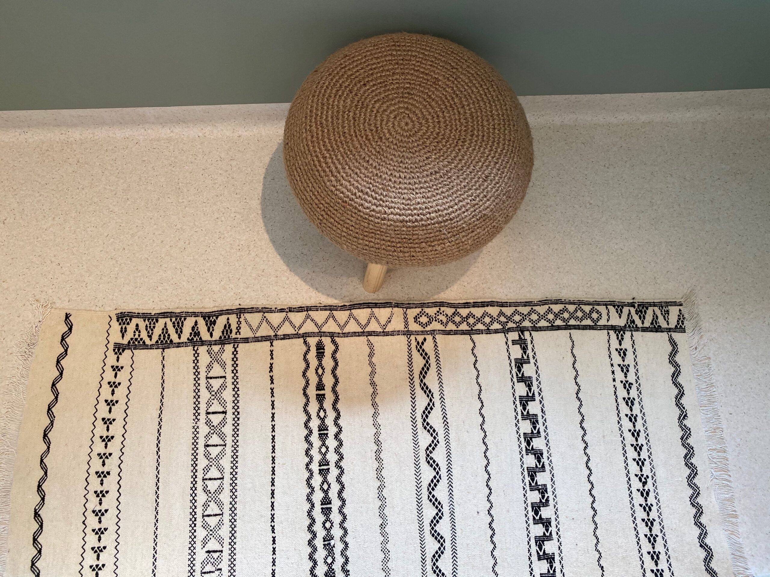 Skammel i rattan - Billede 5