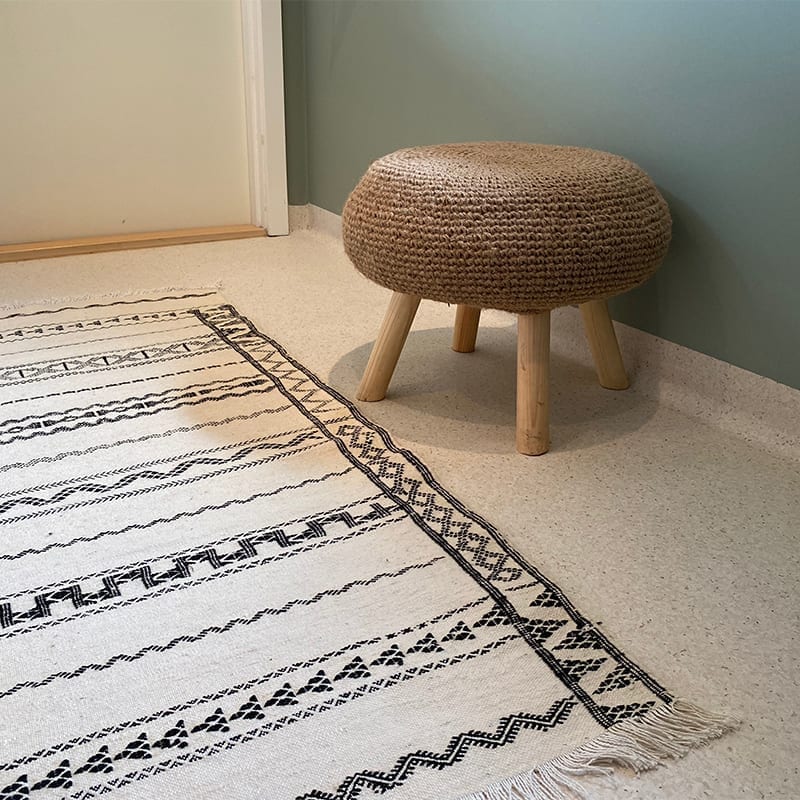 Skammel i rattan - Billede 6