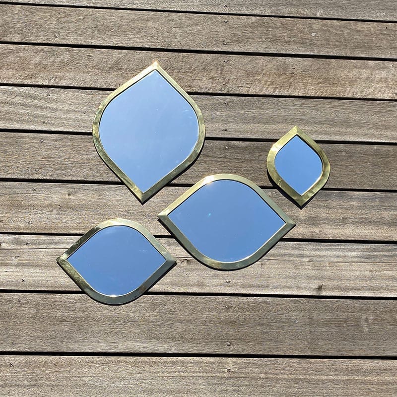 Spejl øje - guld - Billede 3