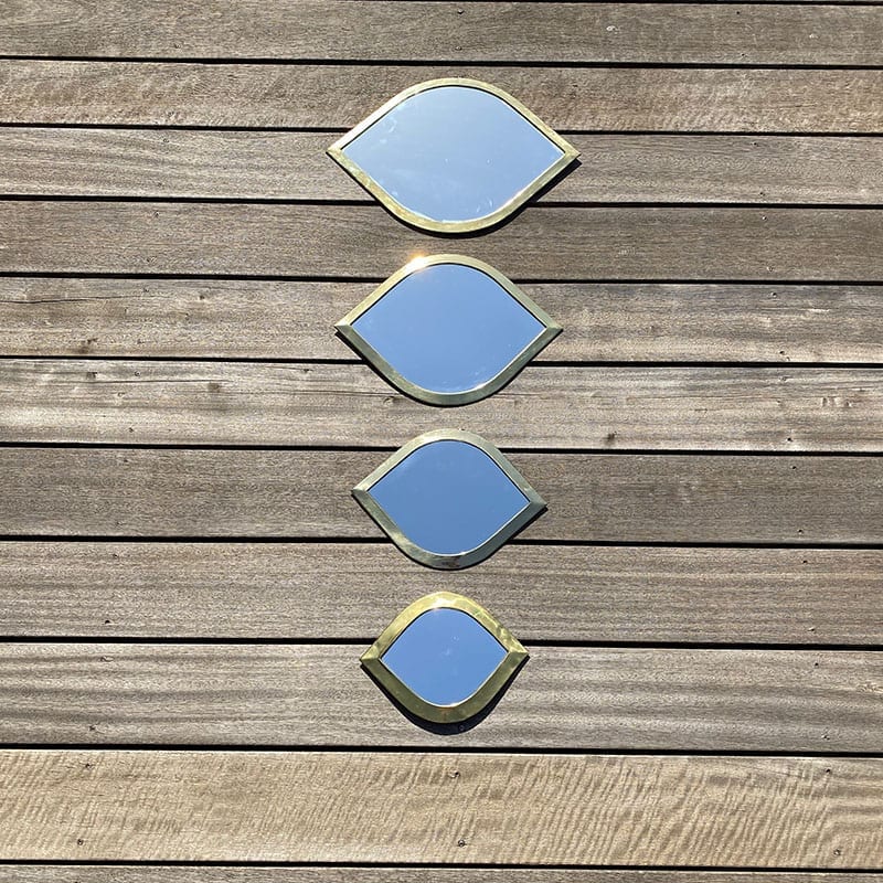 Spejl øje - guld - Billede 2