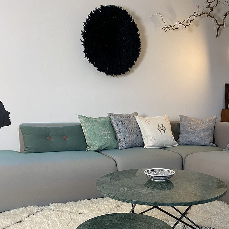 Fjer vægdekoration Juju hat - midnatsblå/sort - Billede 4