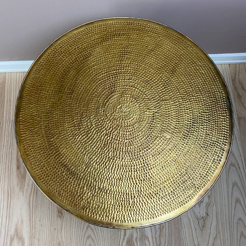 bord i patineret messing - Billede 5