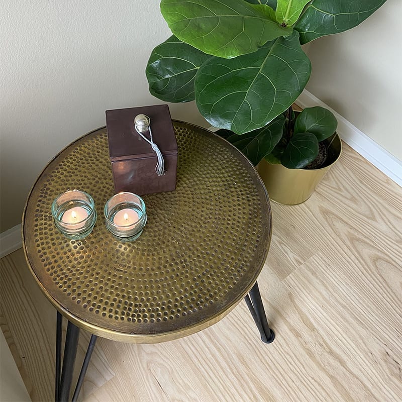 Krukker i stucco/tadlekt - brun - firkantet - Billede 3