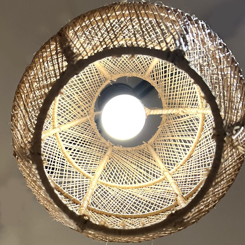 Marokkansk Rafia lampe - Billede 3