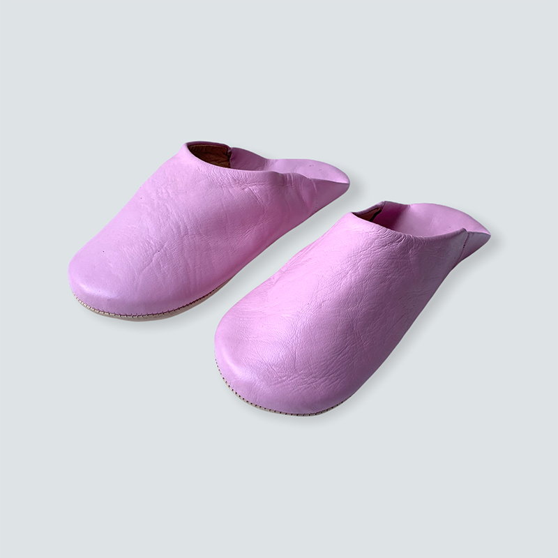 Marokkanske slippers - rosa (kvinde) - Billede 2