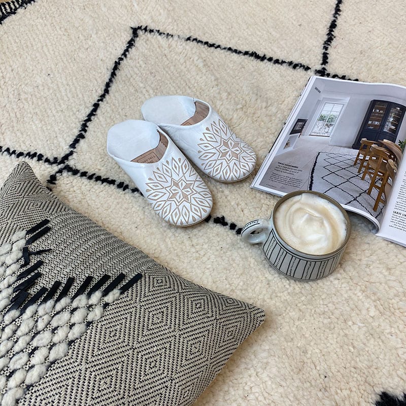 Cappuccino kop - tre forskellige mønstre