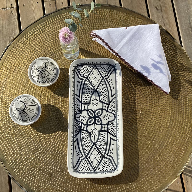 Fad med marokkansk mønster - Billede 4