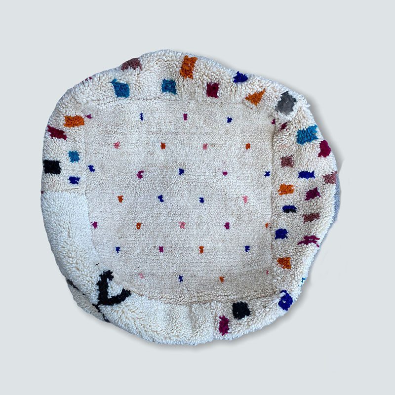 Gulvpude/puf Beni Ouarain - Dots 2