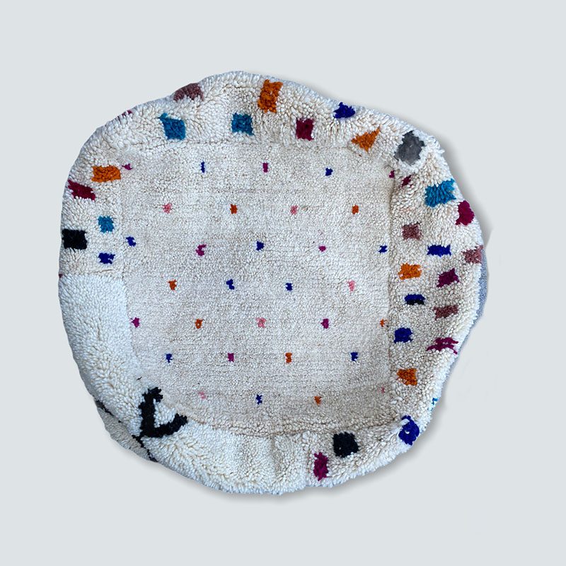 Gulvpude/puf Beni Ouarain - Dots 2
