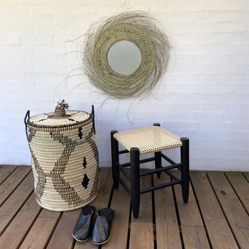 Boheme-spejl - Rafia - Billede 2