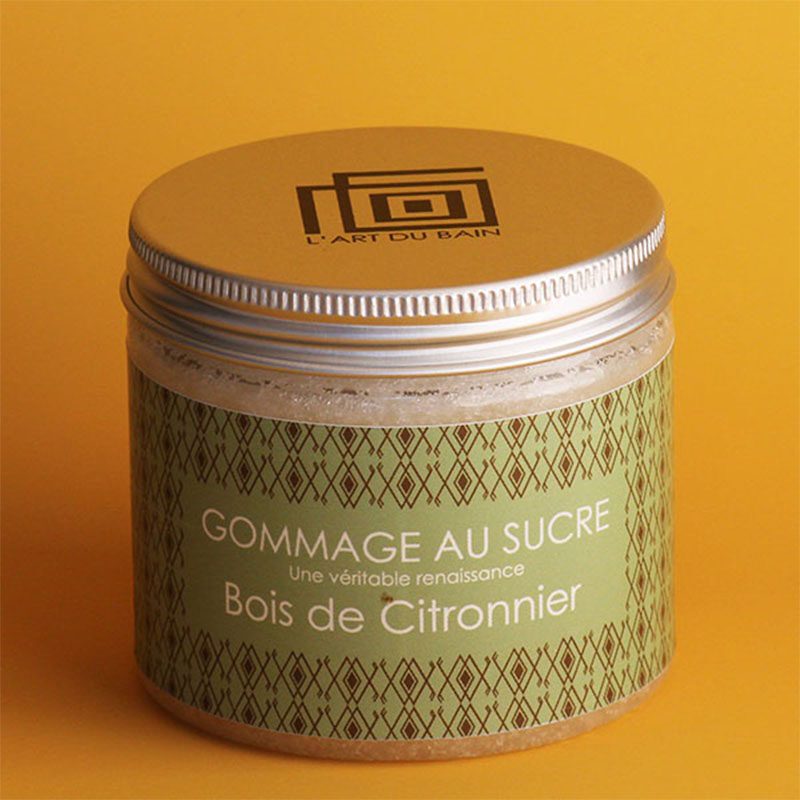 Økologisk Bodyscrub BOIS DE CITRONNIER