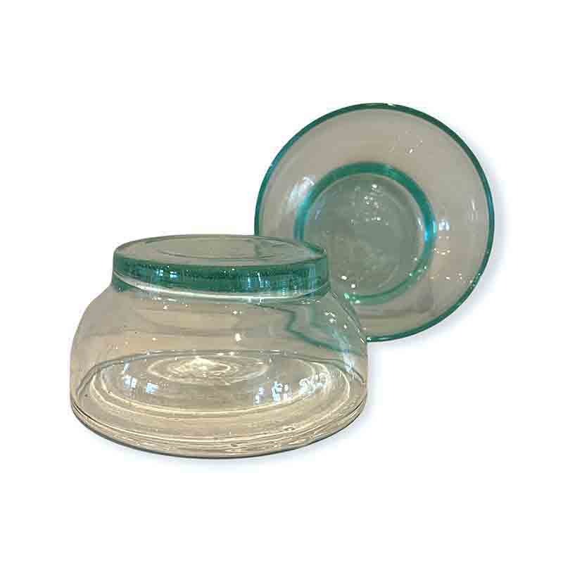 Beldi glasskål stor - transparent - Billede 5