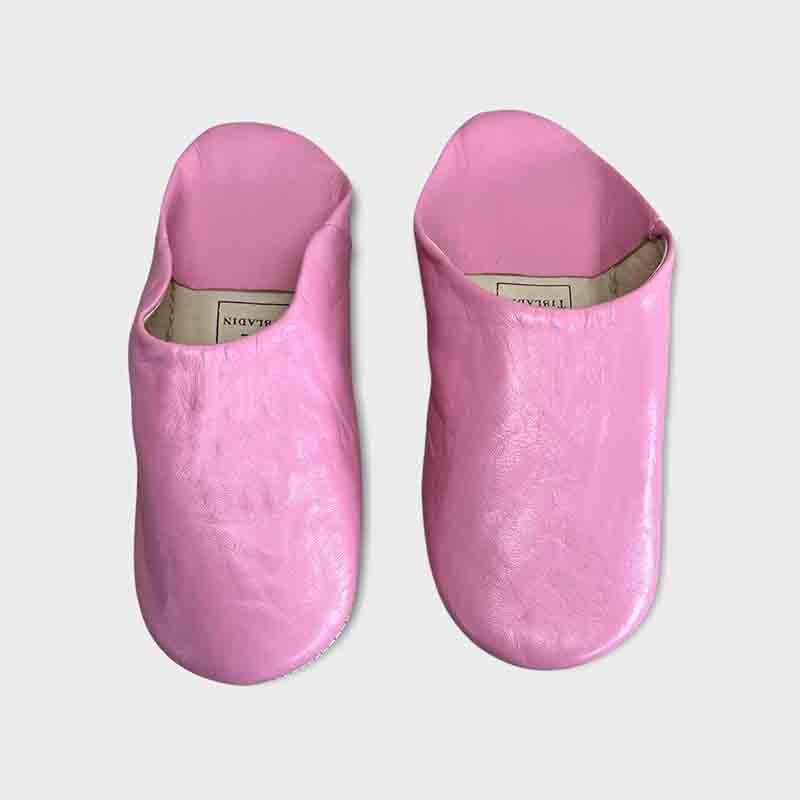 Marokkanske slippers - Pink (kvinde)