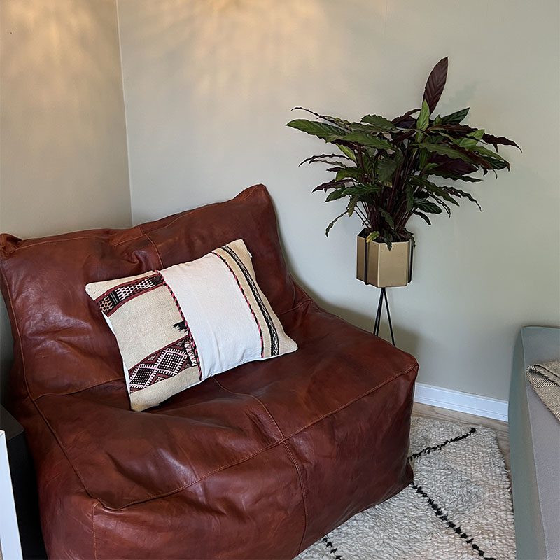 Pude vintage Kelim OURIKA Lille - Billede 4