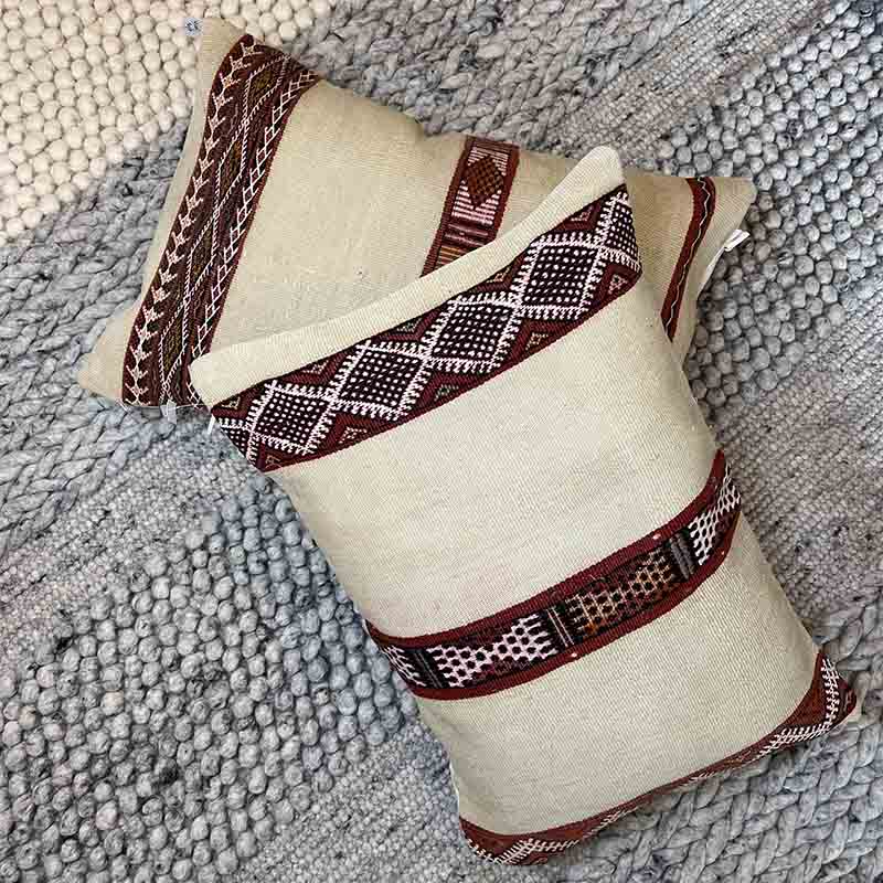 Puder vintage Kelim MONTAGNE 50x60