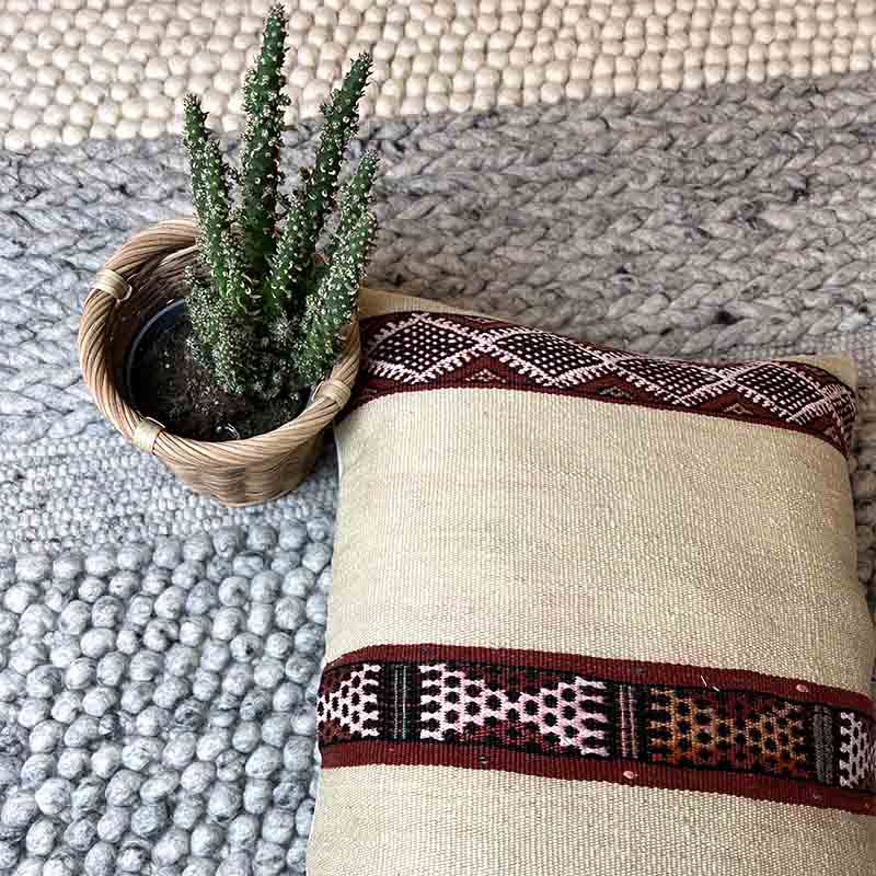 Puder vintage Kelim MONTAGNE 50x60 - Billede 2