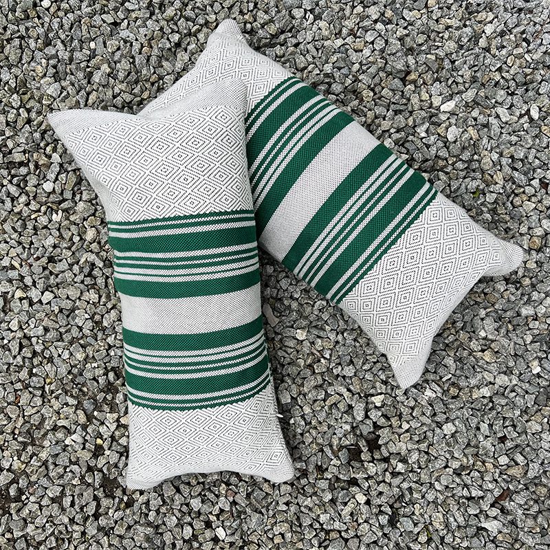 Lille pude i uld og bomuld FOREST - Billede 2