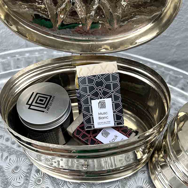 Marokkansk sæbeæske HAMMAM - Billede 4