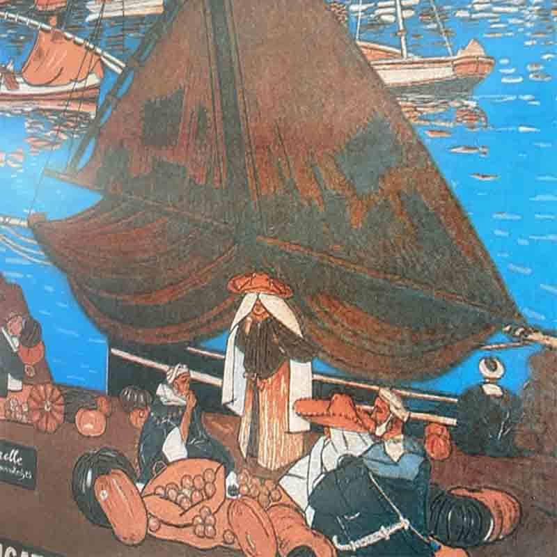 Plakat 40x60 cm. TANGER SON SITE SON CLIMAT - Billede 3