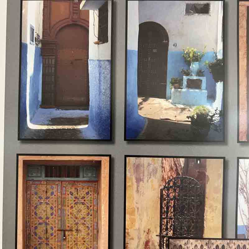 Plakat 50x70 cm. PORTES DE LA CASBAH - Billede 4