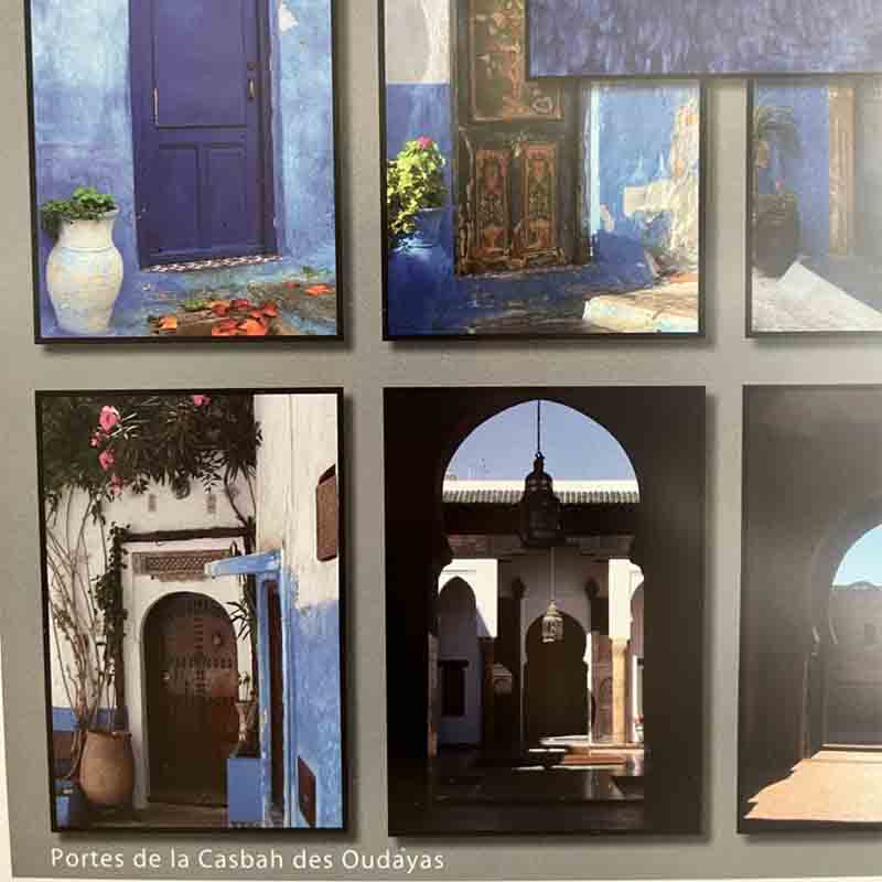 Plakat 50x70 cm. PORTES DE LA CASBAH - Billede 2